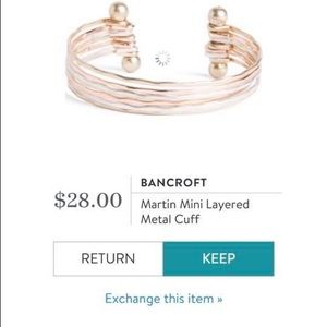 Bancroft Martin Mini Layered Cuff Bracelet